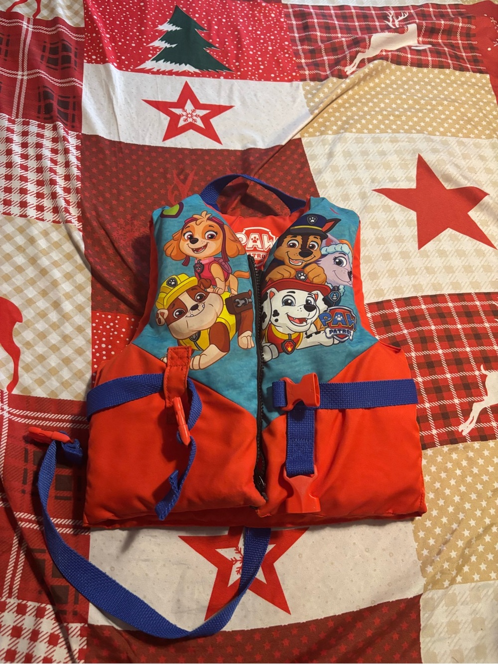 Paw Patrol Red Life Jacket with Blue Handle